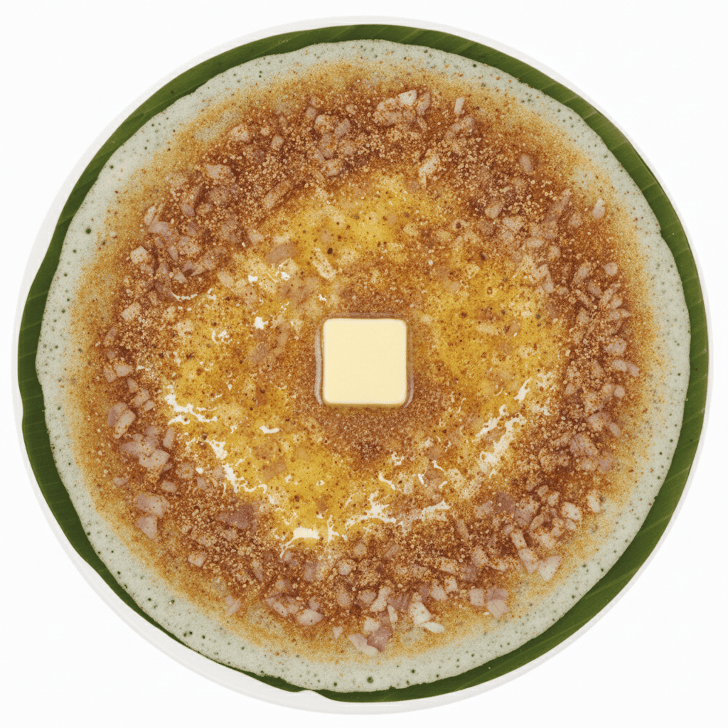 Butter Onion Podi Dosa